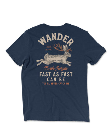 Unisex Jackalope SS - Navy